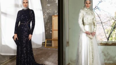 2015 Kış Tesettür Abiye Modası