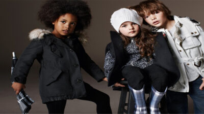 Burberry Güz Kış Çocuk Modası