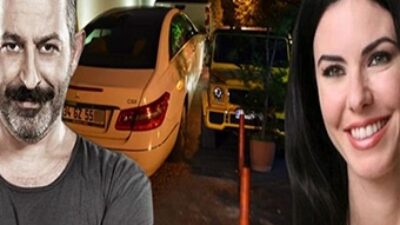 Defne Samyeli’nin arabası Cem Yılmaz’ın garajında