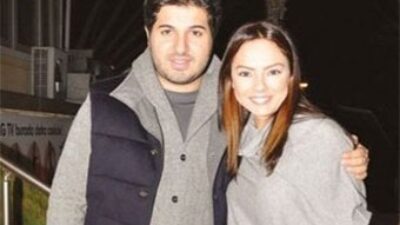 Ebru Gündeş eşi Reza’ya şarkı gönderdi