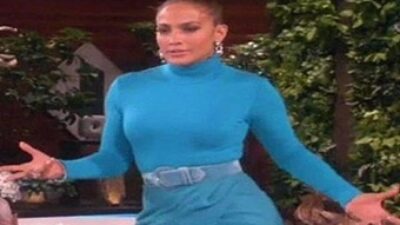 Jennifer Lopez korsesi görününce panik yaptı