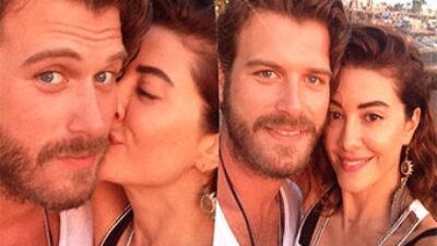 Kıvanç Tatlıtuğ’dan eşine romantik akşam yemeği