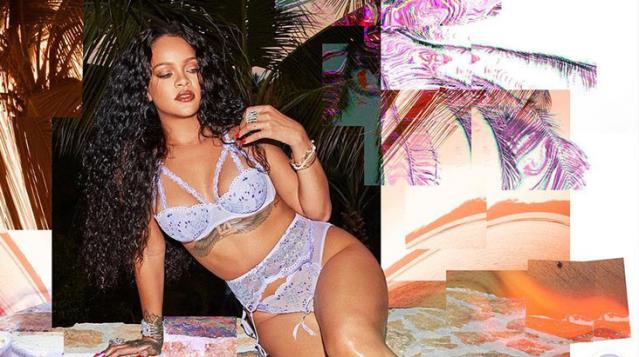 Rihanna'nın üstsüz fotoğrafı sosyal medyayı salladı