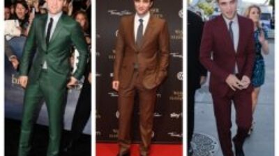 Robert Pattinson’ın renkli ekip elbiseleri