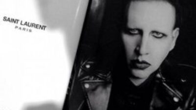 Saint Laurent’in yeni yüzü Marilyn Manson
