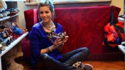 Sinem Kobal’ın giyim odası