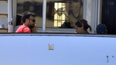 Tarkan ve eşi Pınar Dilek balayında