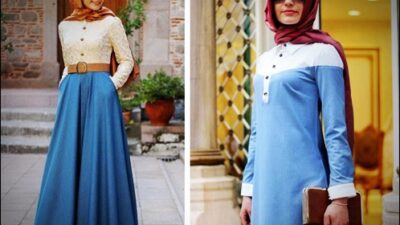 Tesettürde Denim Modası