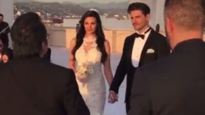 Tolgahan Sayışman ile Almeda Abazi evlendi