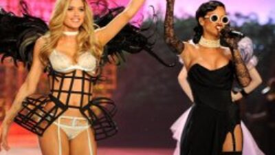 Victoria’s Secret 2012’den Rihanna ve melekler