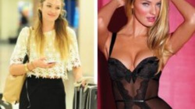 Victoria’s Secret meleklerinin havalimanı stilleri