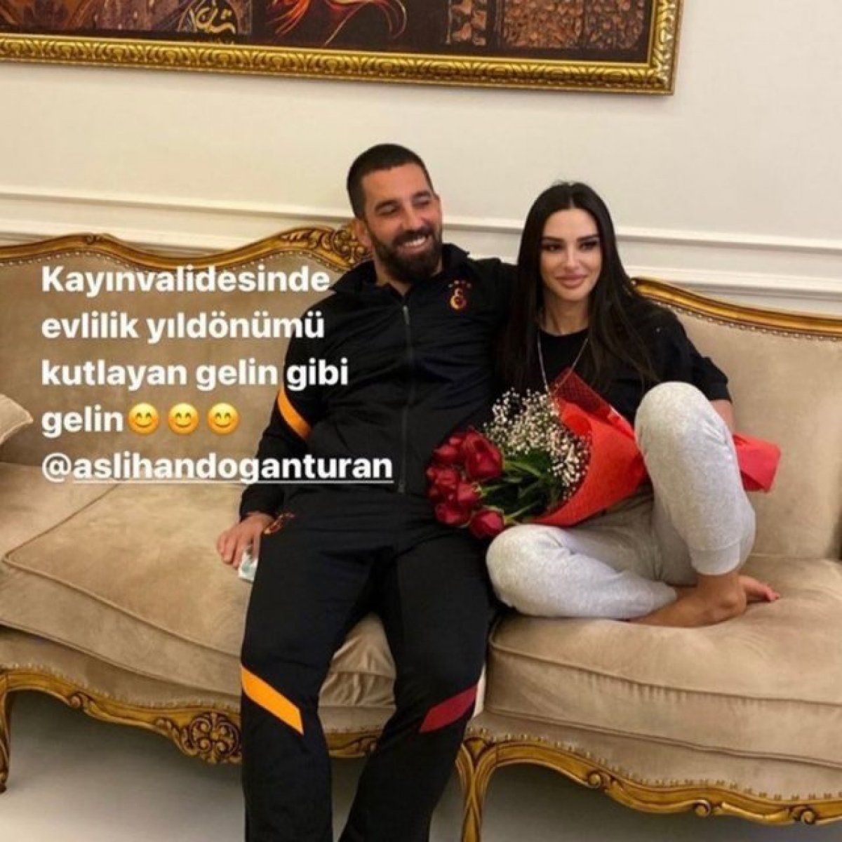 Arda Turan dan Aslıhan Doğan a: Gelin gibi gelin #1