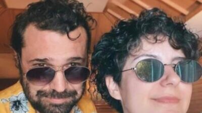 Halil Sezai ve nişanlısı Melike Beşli böldü