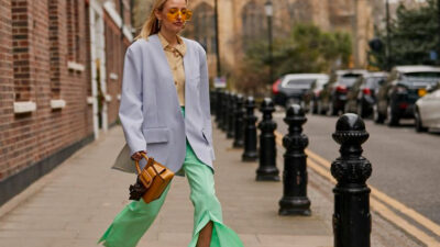 Londra Moda Haftası 2021 cadde tarzı