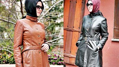 Kapalı Giyime Özel Ten Ceket Modelleri